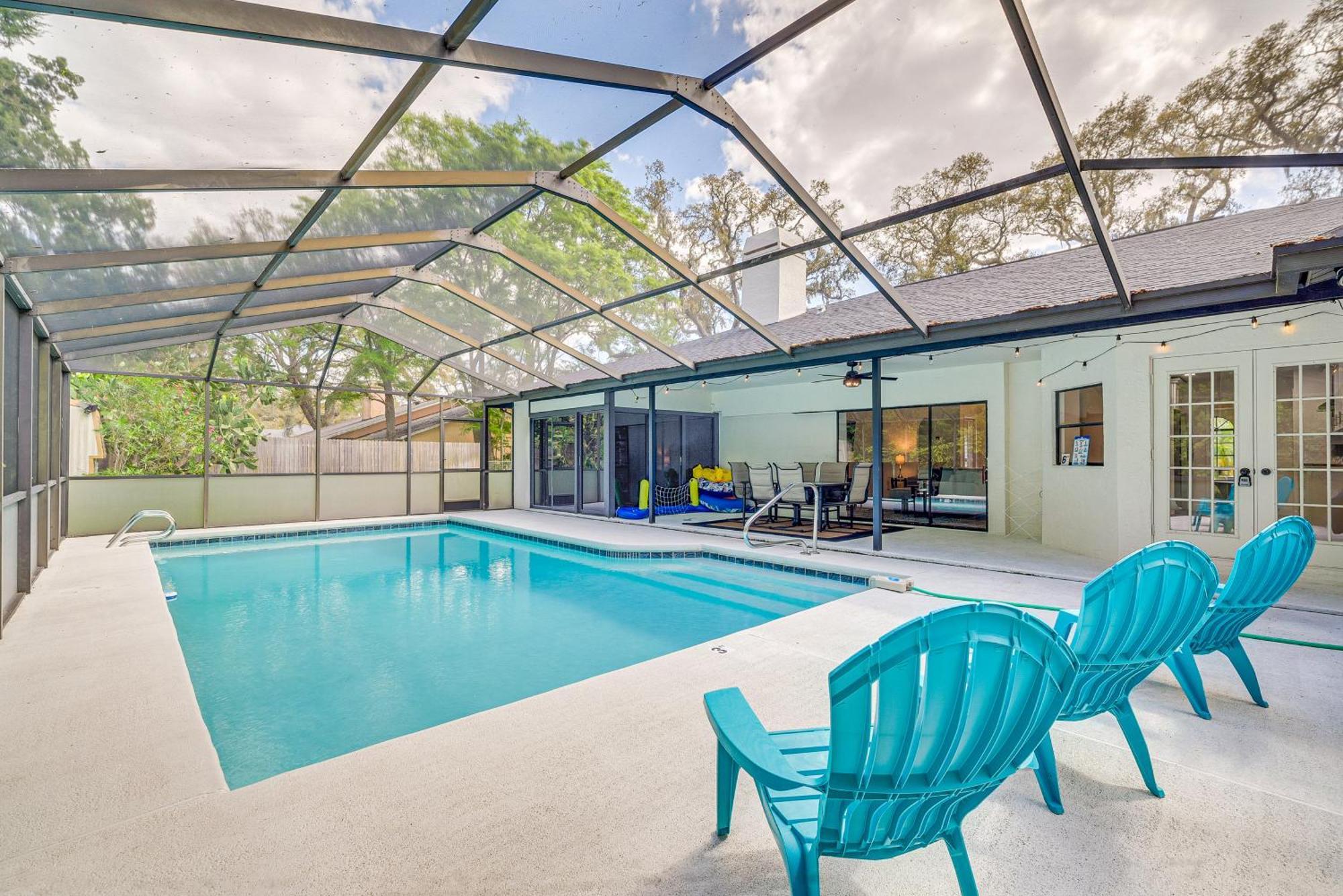 Spring Hill Retreat With Pool 7 Mi To Weeki Wachee! Vila Exterior foto